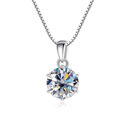 Collana Pendente Moissanite Elegante™